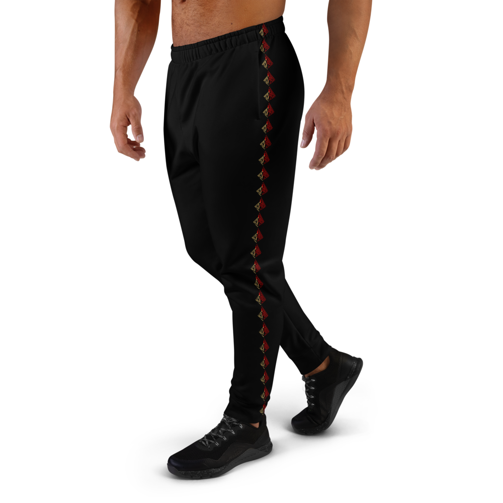 Stripe Joggers | Black | Men's-fit