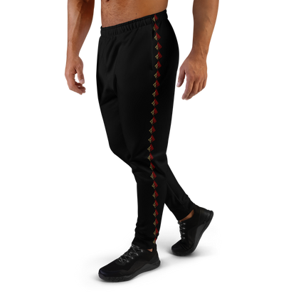 Stripe Joggers | Black | Men's-fit