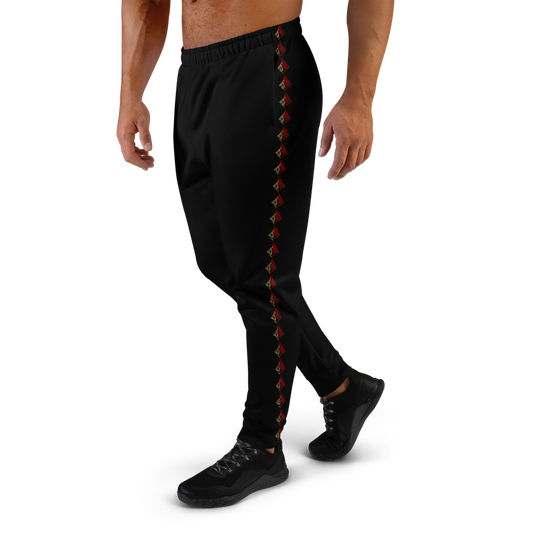 Stripe Joggers | Black | Men's-fit